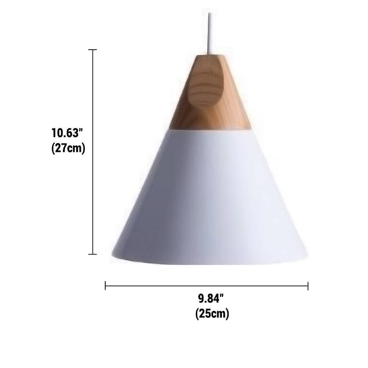 Lisslune | Minimalistic Wooden Pendant Light | NordicLight