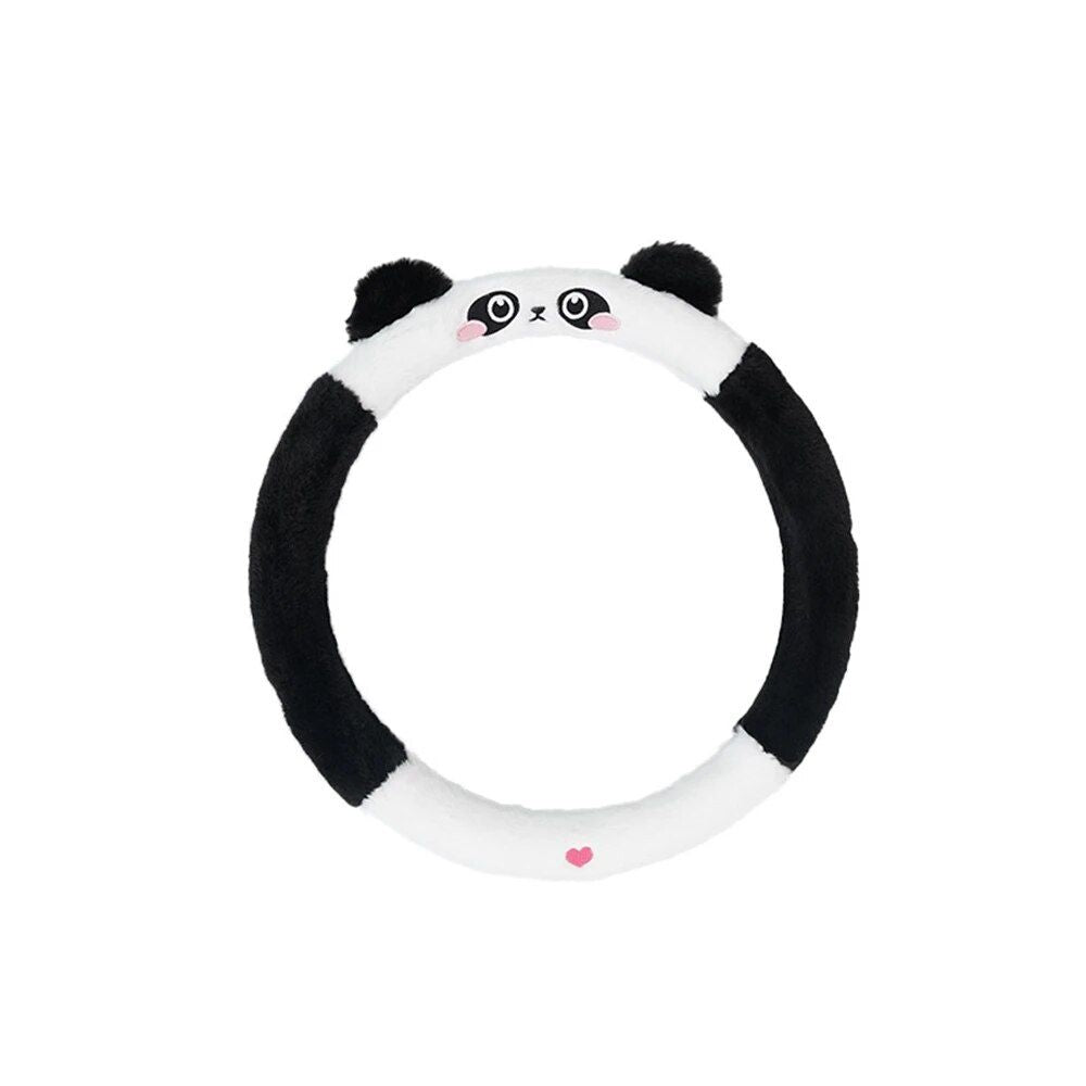 Lisslune | New Sweet Lovely Animal Soft Leather Steering Wheel Cover