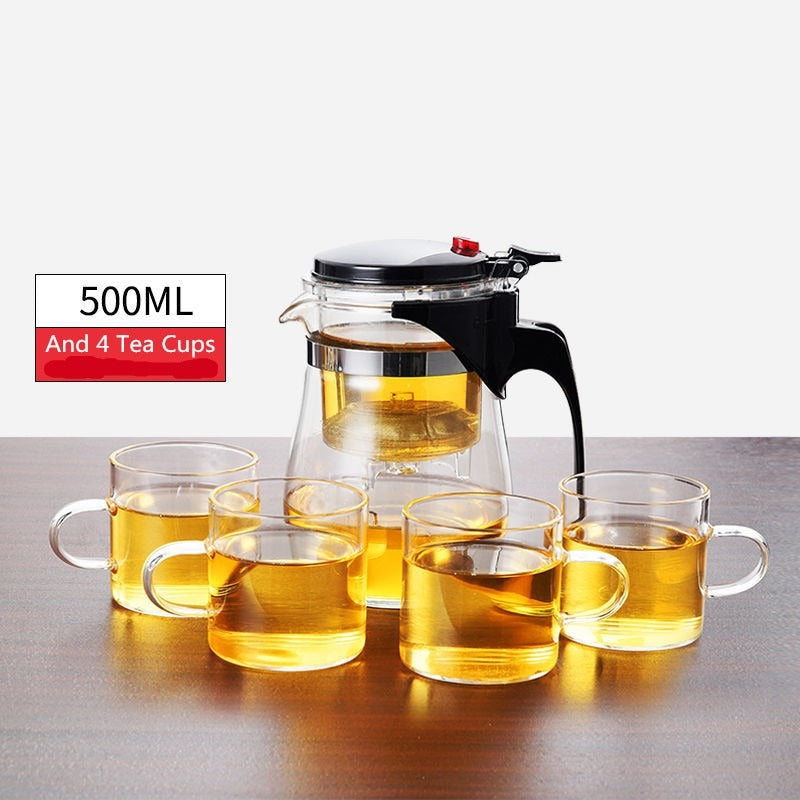 Lisslune | TeaTime Heat Resistant Glass Teapot