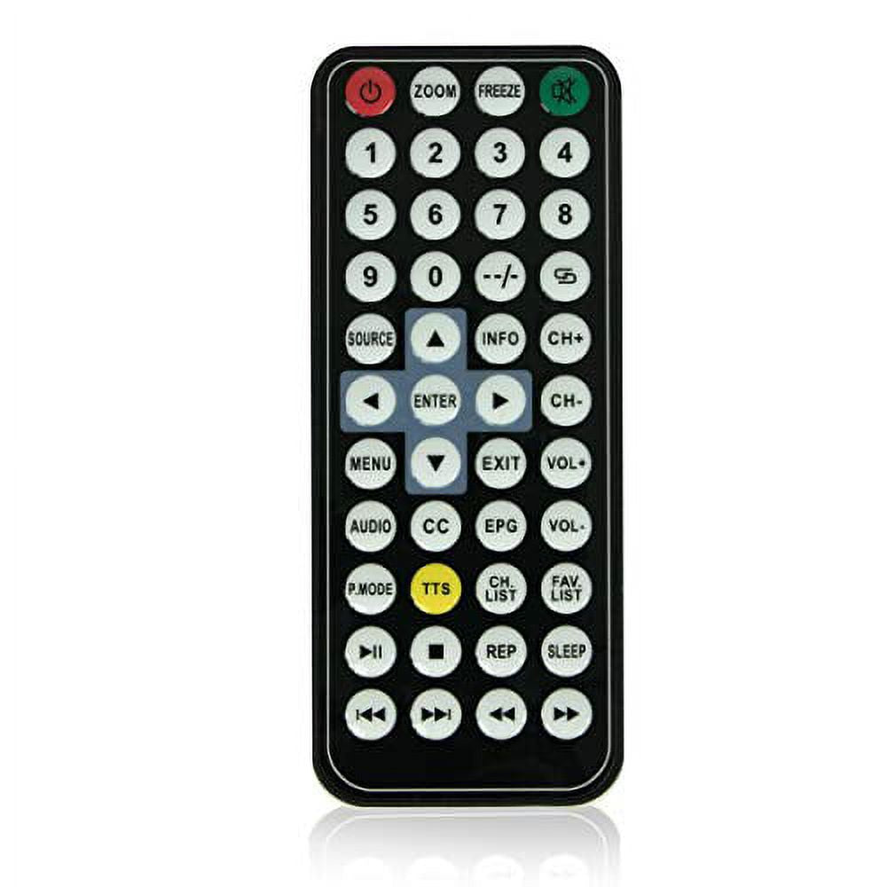 Lisslune | Portable Rechargeable Mini LED TV – 9-Inch Widescreen Battery Operated Television