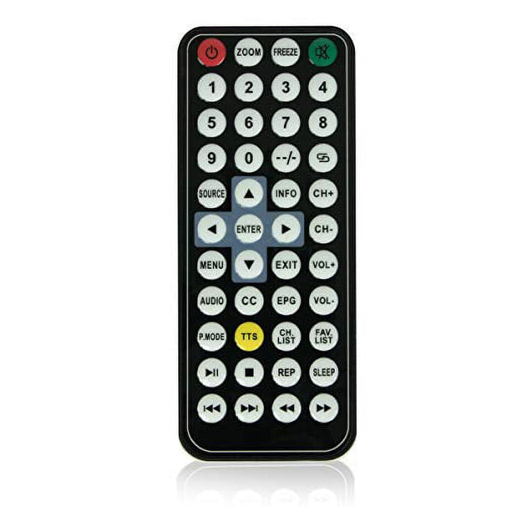 Lisslune | Portable Rechargeable Mini LED TV – 9-Inch Widescreen Battery Operated Television