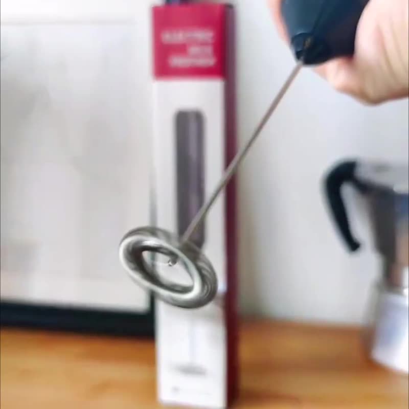 Lisslune | Powerful Milk Frother with Stand