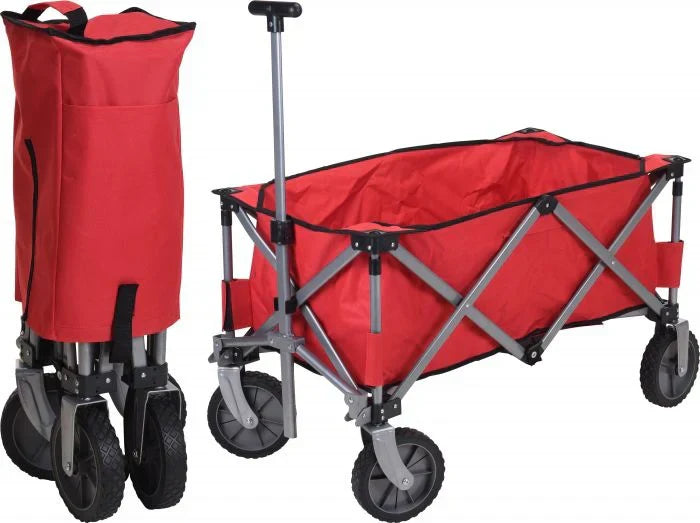 Lisslune | CompactCart Folding Trolley – Spacious, Sturdy and Quickly Foldable
