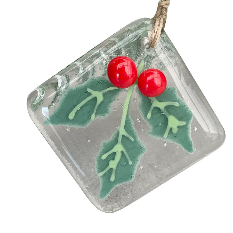 Lisslune | Fused Glass Christmas Tree Decoration