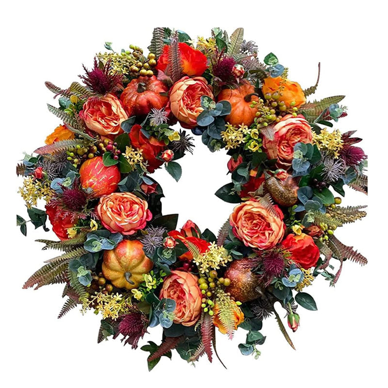 Lisslune | Halloween Pumpkin Wreath