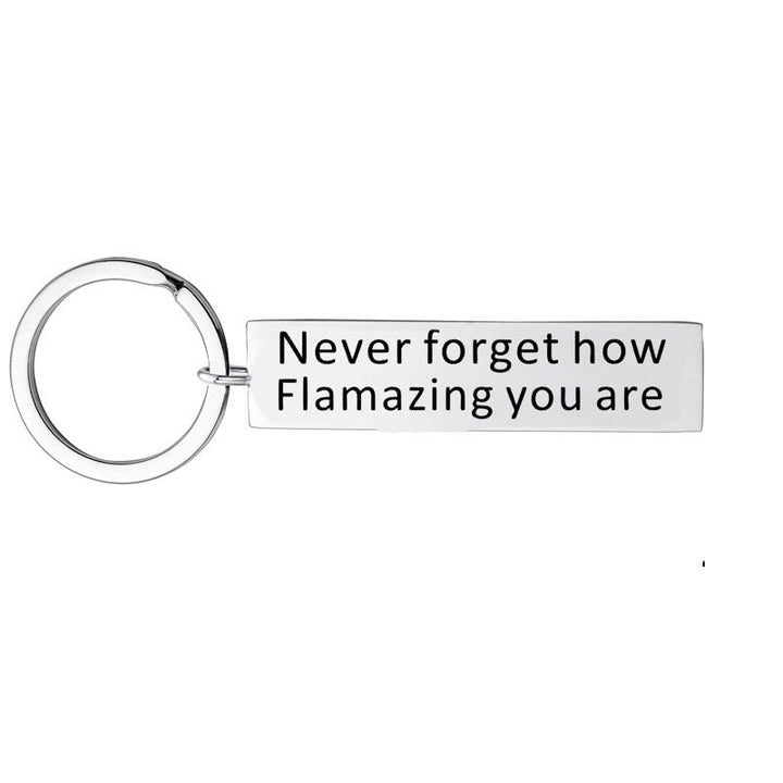 Lisslune | Inspiring keychain made of stainless steel