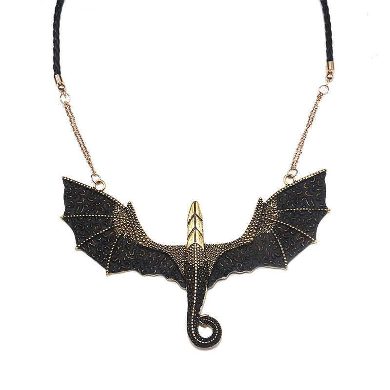 Lisslune | Flying Dragons Necklace