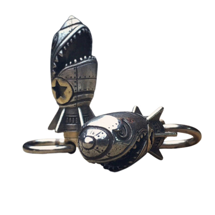 Lisslune | Shark Rocket Bomb Keychain