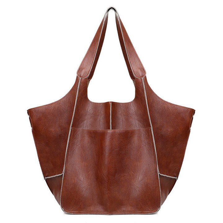 Lisslune | Oversized Leather Weekend Bags