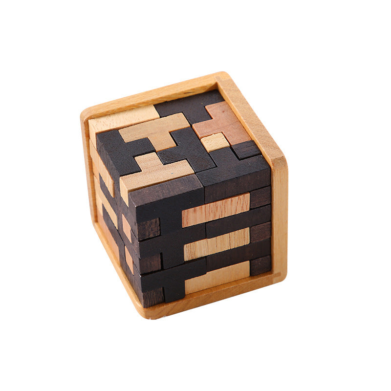 Lisslune | Wood intelligence toy brain teaser game