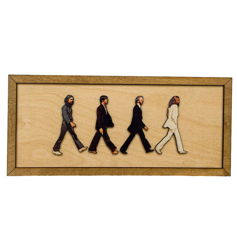 Lisslune | Framed Abbey Road Portrait of the Beatles