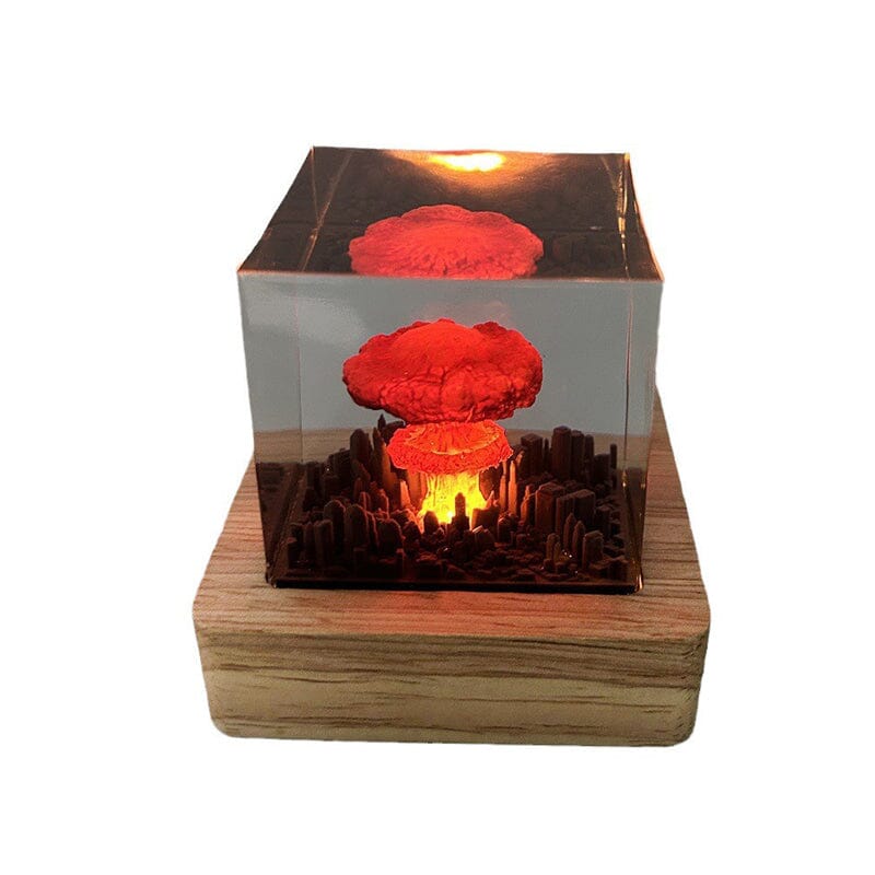 Lisslune | Resin lamp with explosive bombs