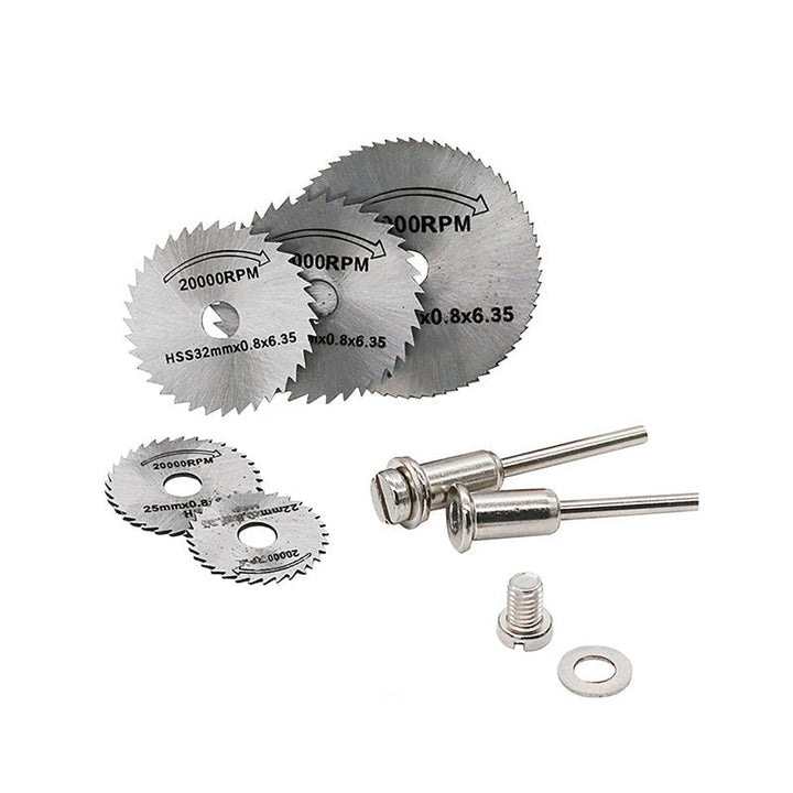 Lisslune | Set of 6 PCS Metal HSS Circular Saw Blade