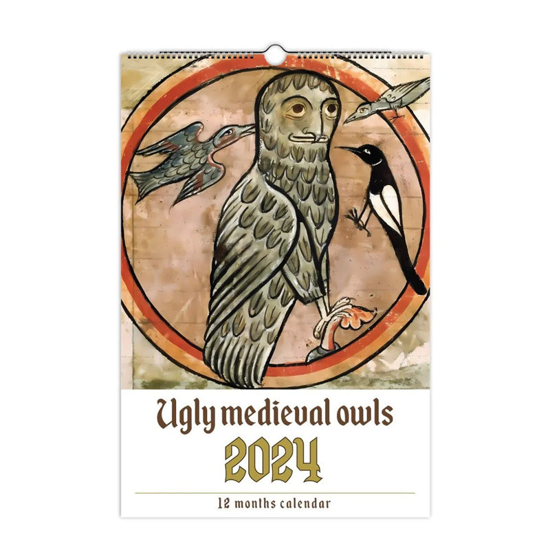 Lisslune | Medieval Owl Calendar
