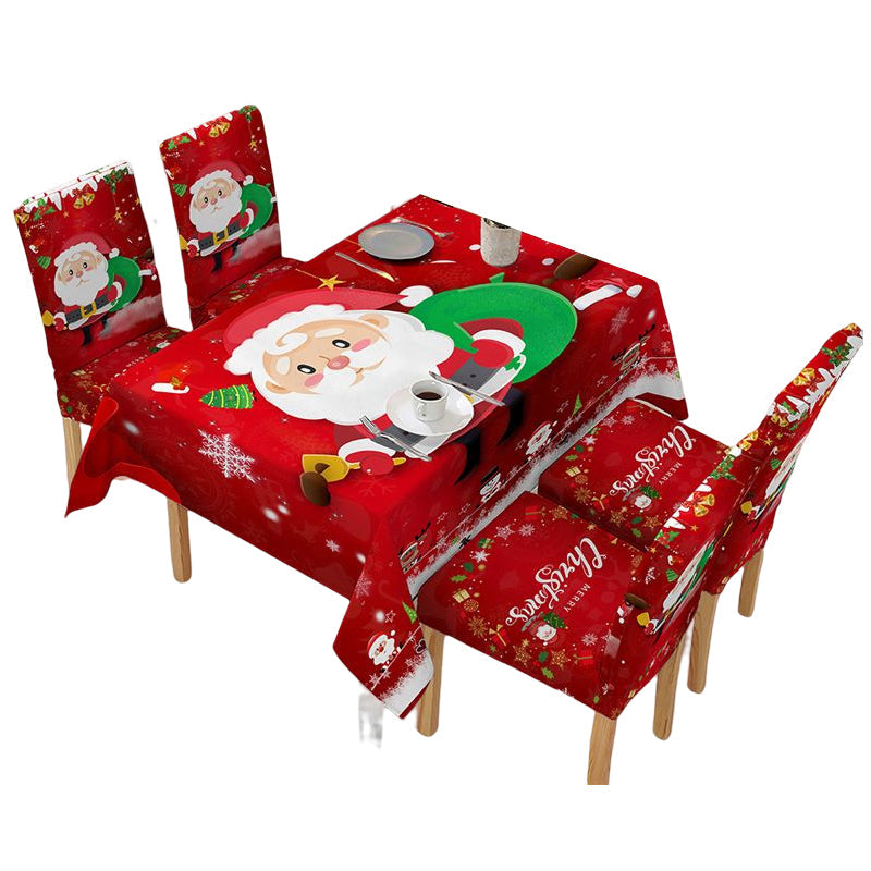 Lisslune | JoyTable Christmas Tablecloth – Festive Tablecloth made of Sustainable Fabric for the Holidays