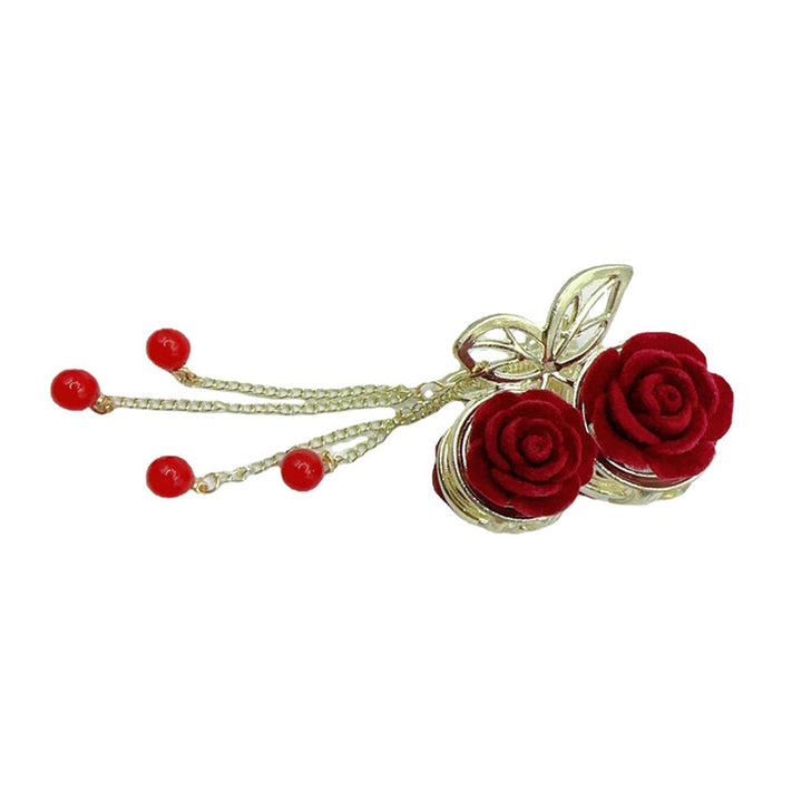 Lisslune | Metal Hair Clip with Tassel