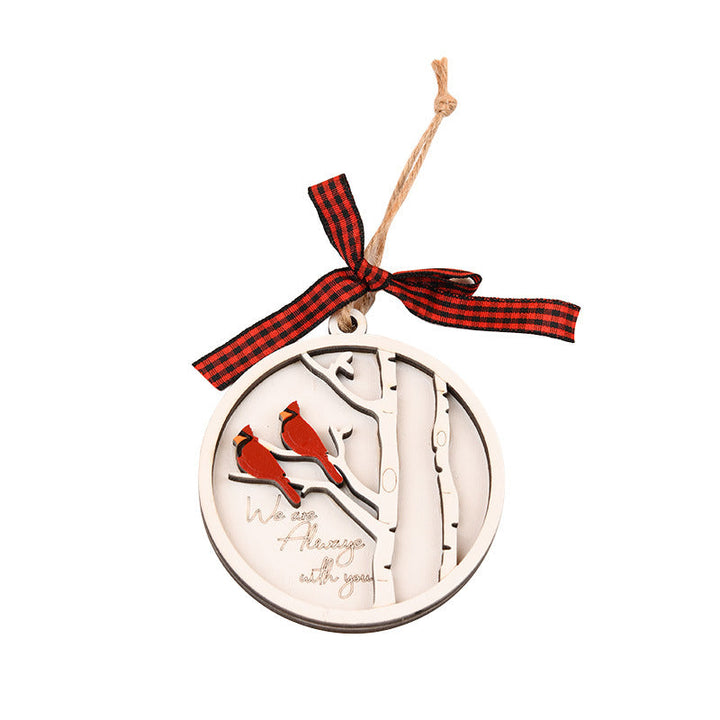 Lisslune | Handmade Memorial Ornament with Cardinals
