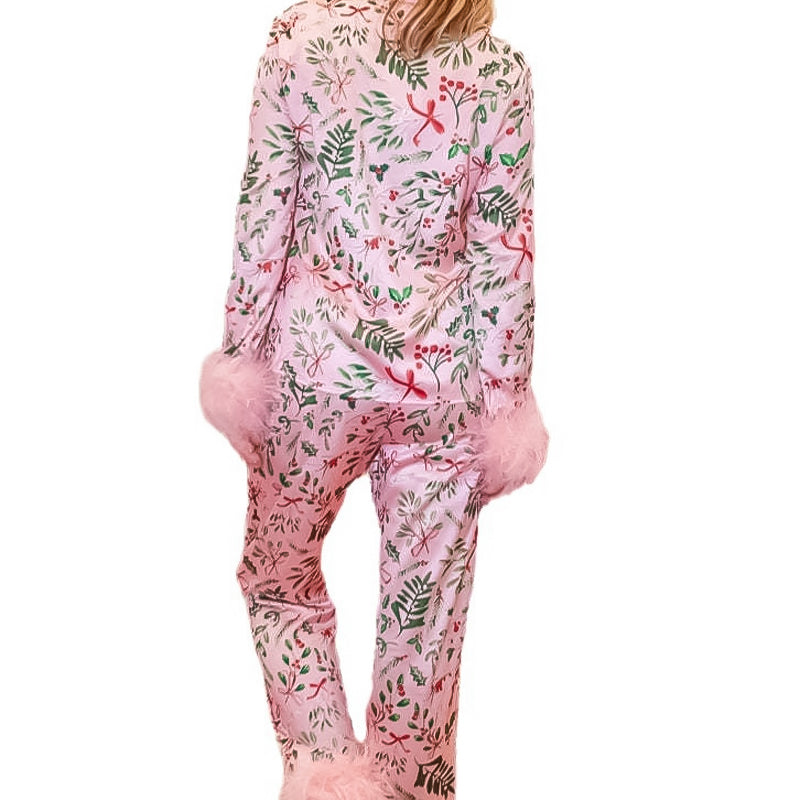 Lisslune | Printed Pajama Parent-Child Set