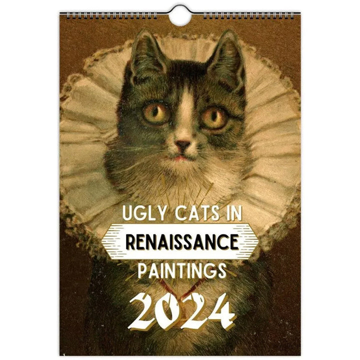Lisslune | 2024 Wall Calendar, Funny Art Novelty Gift