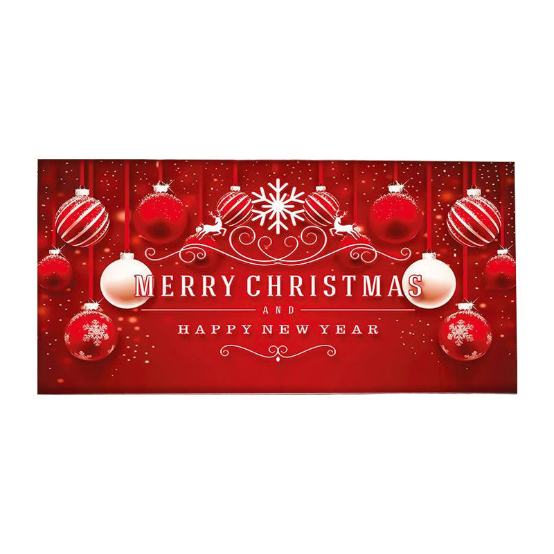 Lisslune | Snow Garage Door Banner Ornament