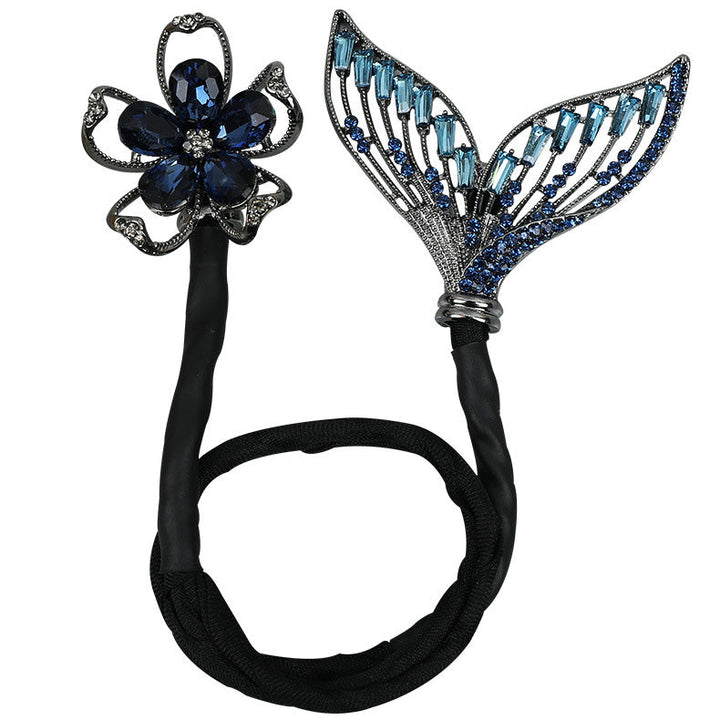 Lisslune | Rhinestone Flower Hair Clip