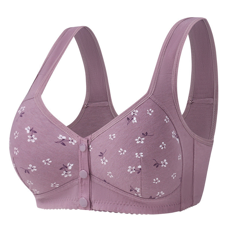 Lisslune | Front pocket button underwear for middle-aged and seniors