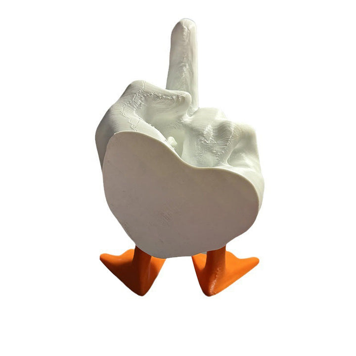 Lisslune | Middle Finger Duck Resin Ornament