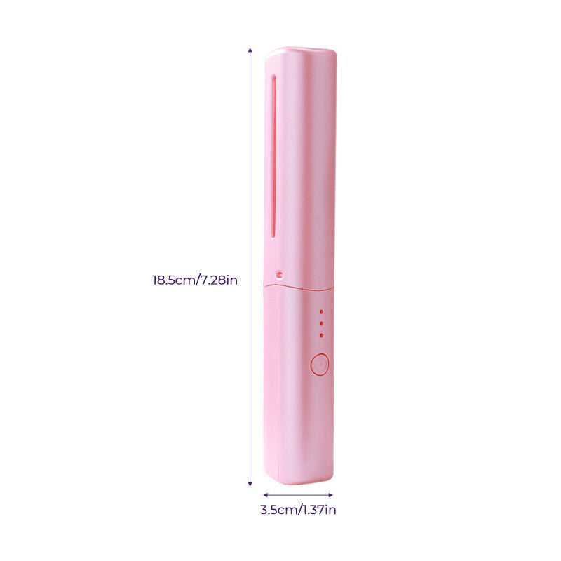 Lisslune | Portable wireless hair straightener for travel