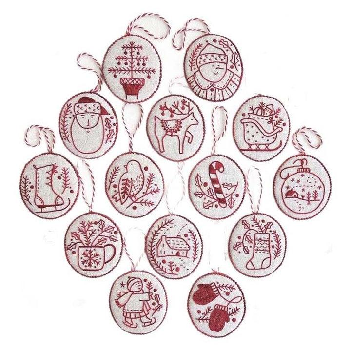 Lisslune | Hand embroidery set for Christmas decoration