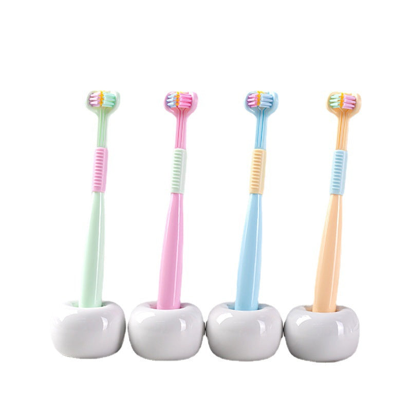 Lisslune | Three-sided toothbrush