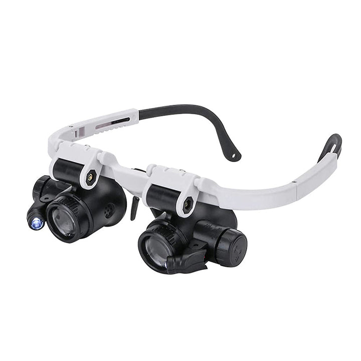 Lisslune | Magnifying glasses with LED lamps for double eyes