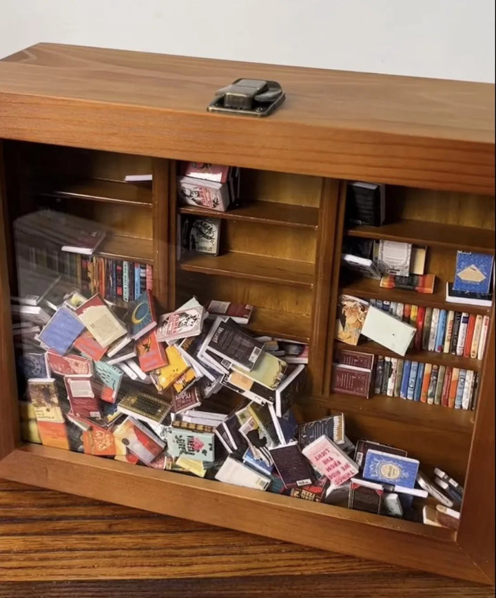 Lisslune | Anxiety Bookshelf | Shake Away Your Anxiety