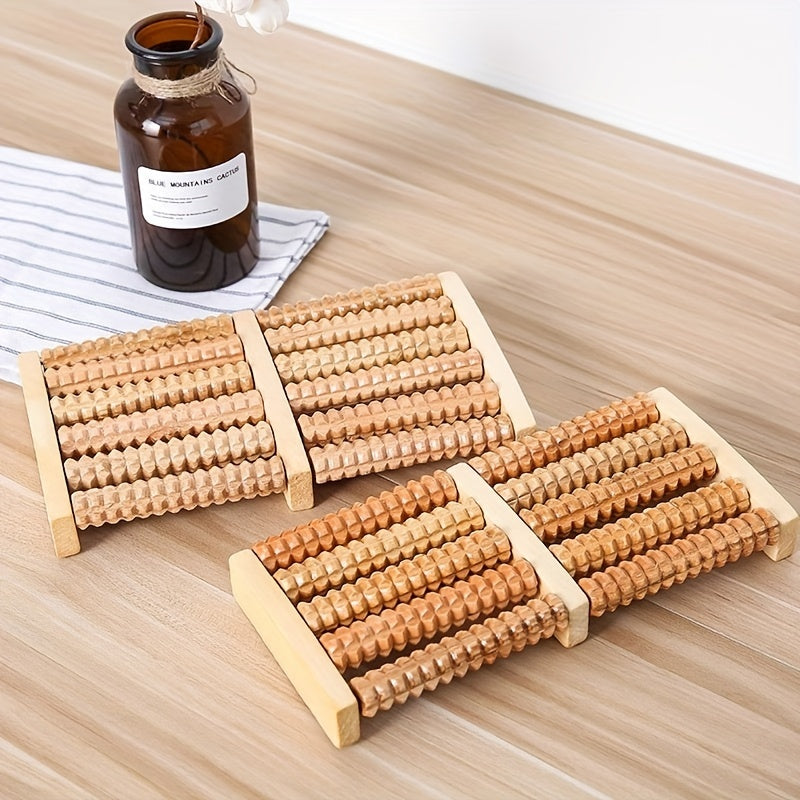 Lisslune | Wooden Foot Roller – Reduce Tension and Stimulate Circulation