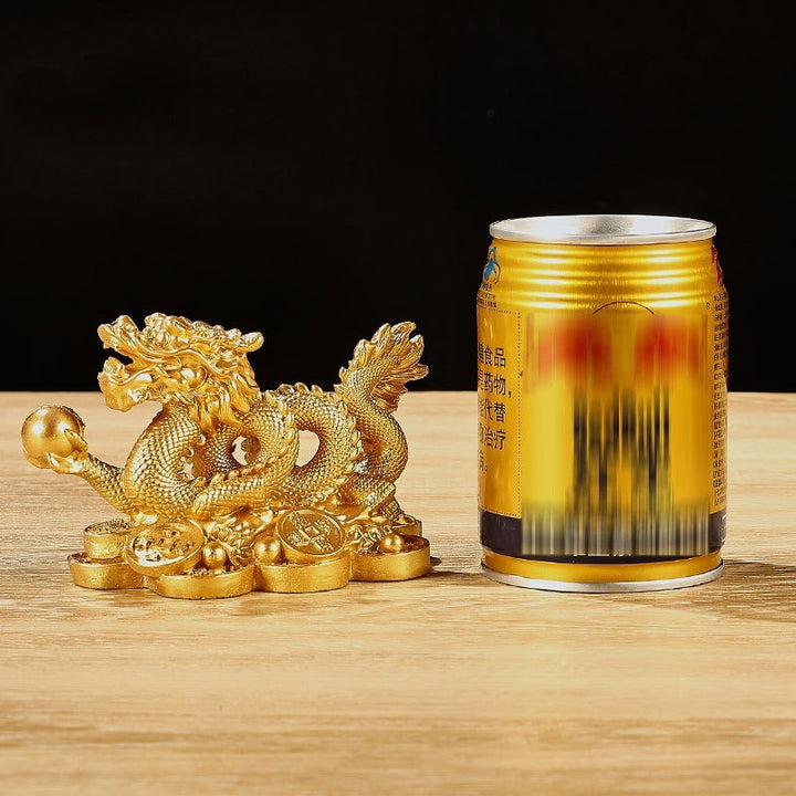 Lisslune | Fortune Dragon Resin Decor for Home & Office