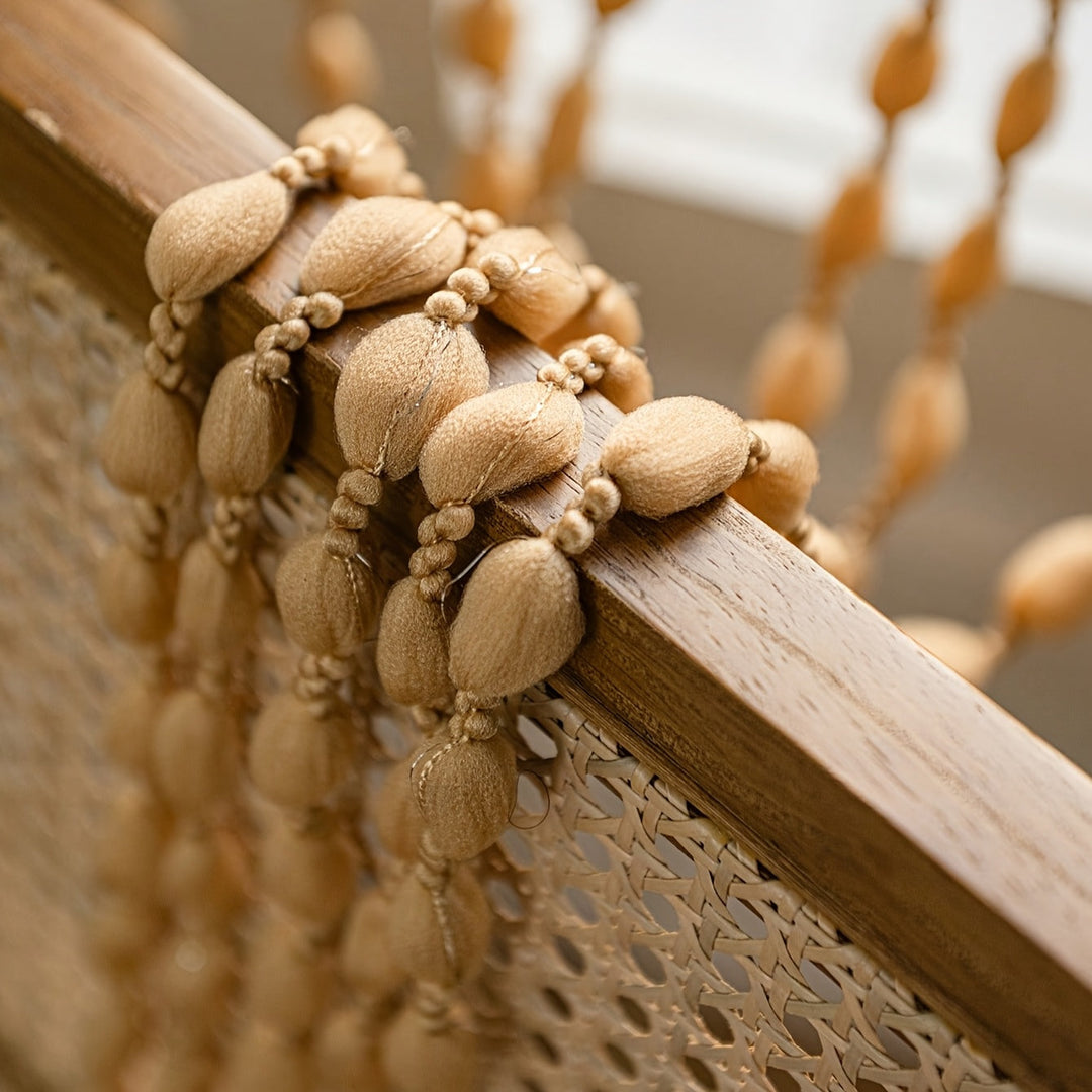 Lisslune | BohoDream Bed Canopy with Beads for Bedroom or Play Corner