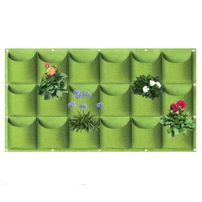 Lisslune | Felt Plant Bag for Vertical Wall Mounting – Three-dimensional, Non-woven Plant Bag