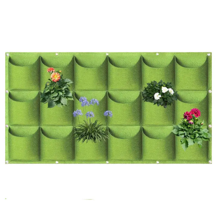 Lisslune | Felt Plant Bag for Vertical Wall Mounting – Three-dimensional, Non-woven Plant Bag