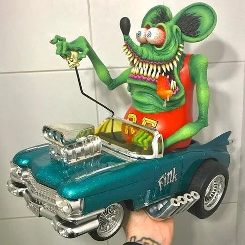 Lisslune | Rat Fink Collectible Model Toy Halloween Decoration