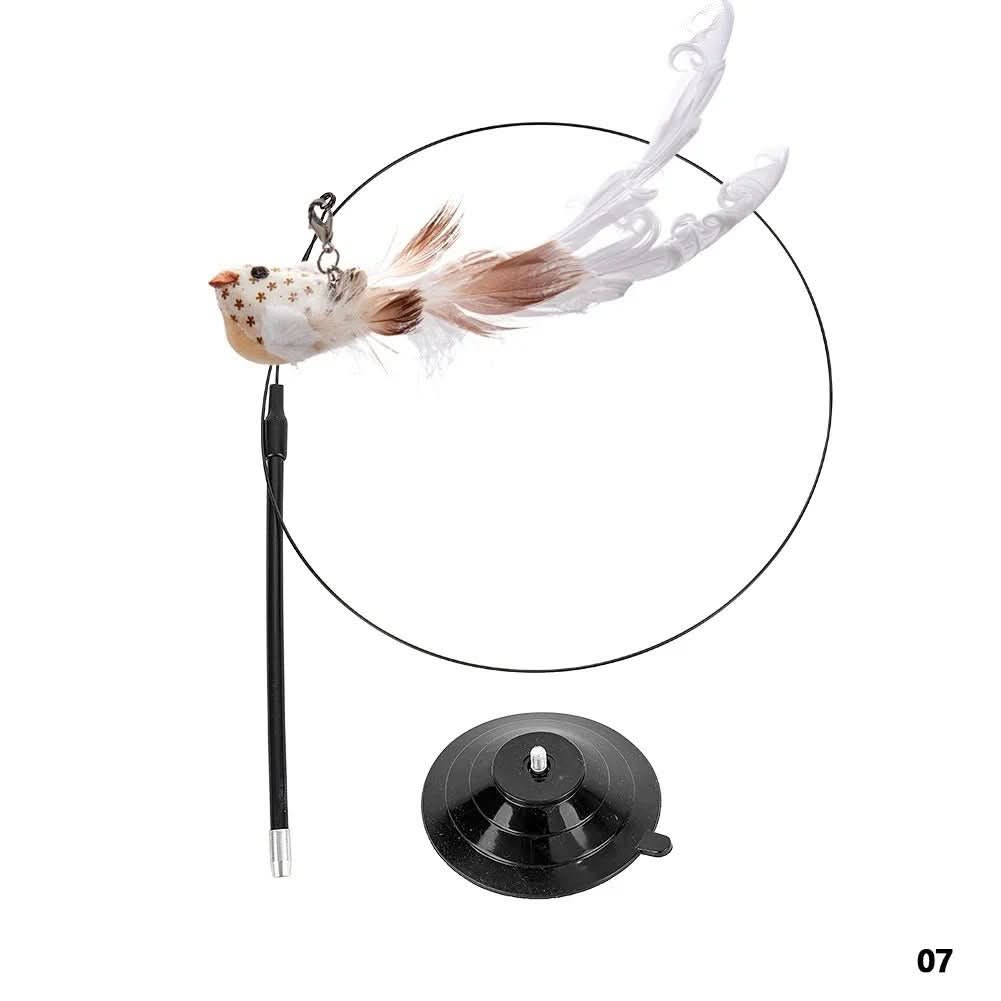 Lisslune | FLATTERN FREUND – Interactive cat toy with fluttering wings for natural hunting fun