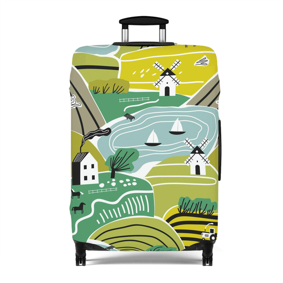 Lisslune | Chic Travel Armor: Trendy Peekaboo Luggage Protection for the Fashion-Conscious Traveler