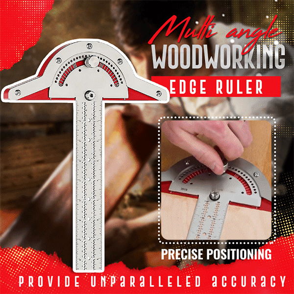 Lisslune | Ultra Precision Marking Ruler Square T Type Woodworking Scriber Measuring Tool