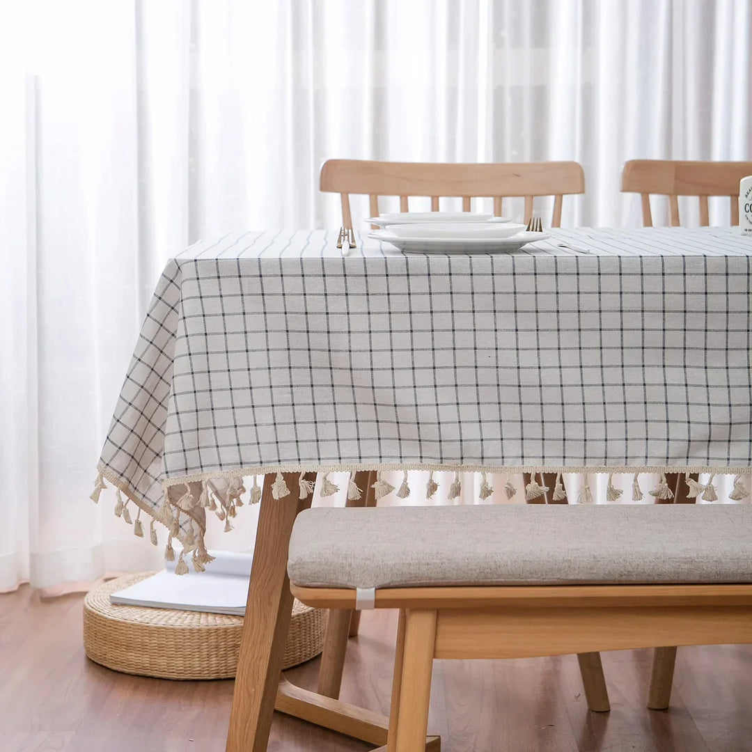 Lisslune | Pastoral Cotton-Linen Tablecloth