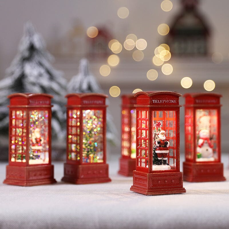 Lisslune | LED illuminated rotating Christmas lantern