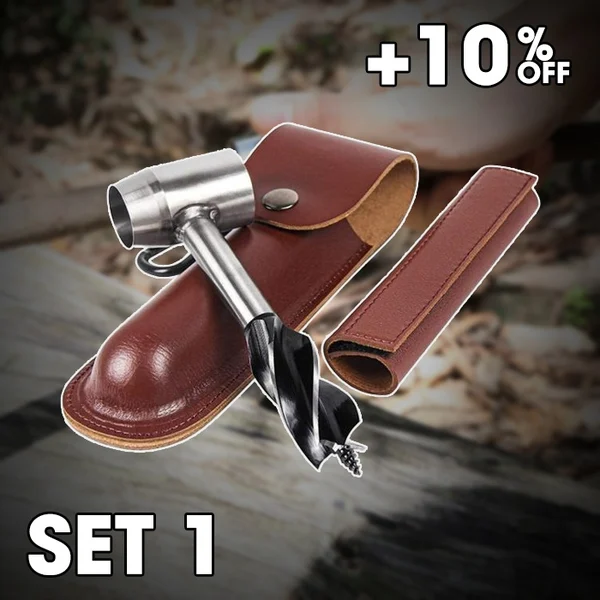 Lisslune | Bushcraft Auger – Bushcraft Hand Auger Wrench
