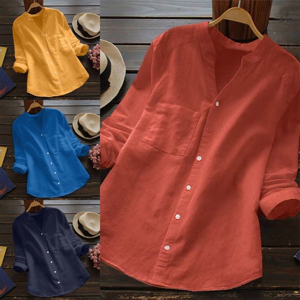 Lisslune | Casual, loose cotton shirt