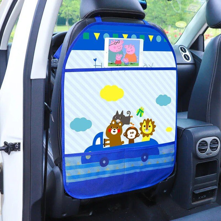 Lisslune | Cartoon Car Seat Back Holder with Storage Organizer