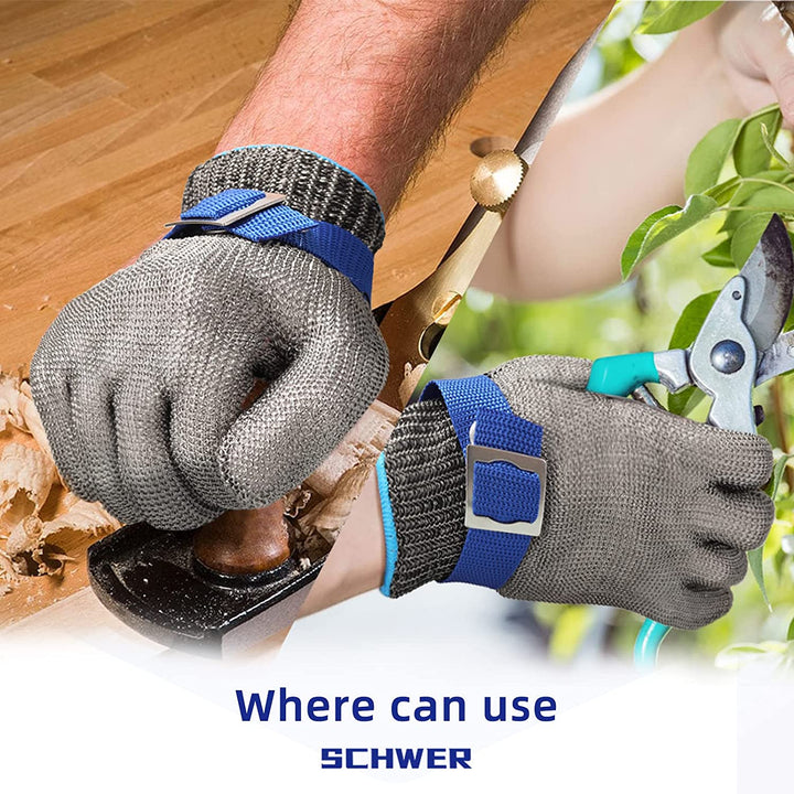 Lisslune | Food grade stainless steel mesh metal glove