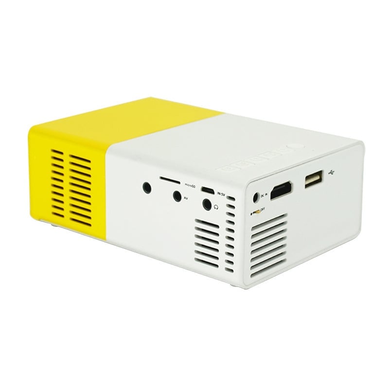 Lisslune | LED Home HD Mini Portable Micro Projector Projector