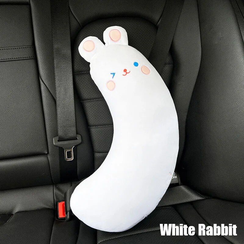 Lisslune | Splash Cartoon Animal Seat Belt Cover for Kids: Universal Shoulder Pad Protector
