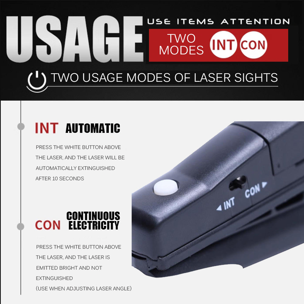 Lisslune | Golf Push Rod Laser Sound Instrument Laser Sight